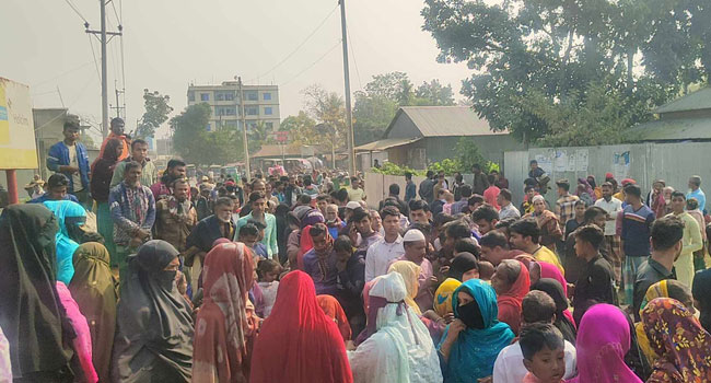 ভালুকায় অটোরিকশা-মিনিট্রাক সংঘর্ষে ২ বোন নিহত