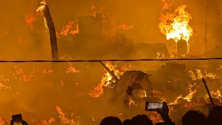 টেকনাফ রোহিঙ্গা ক্যাম্পে ভয়াবহ আগুন, নিহত ১